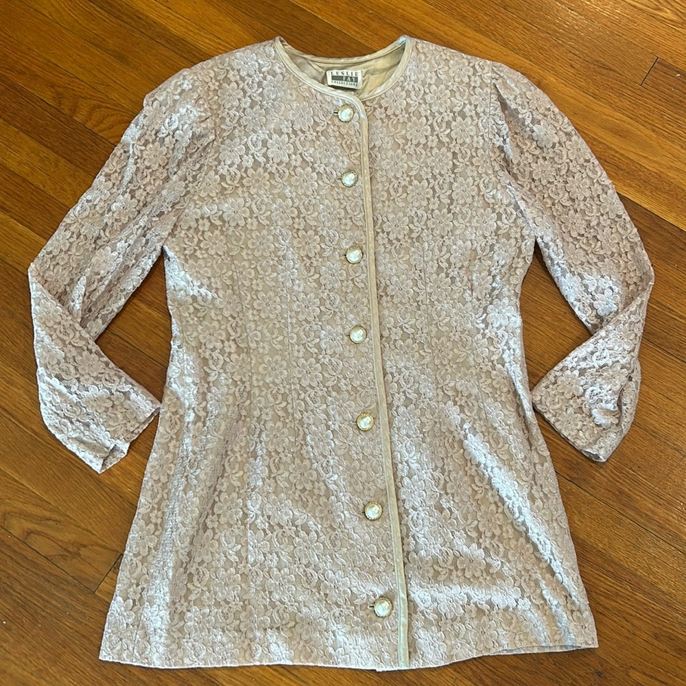 Vintage 1960s Leslie Fay Mini Dress
